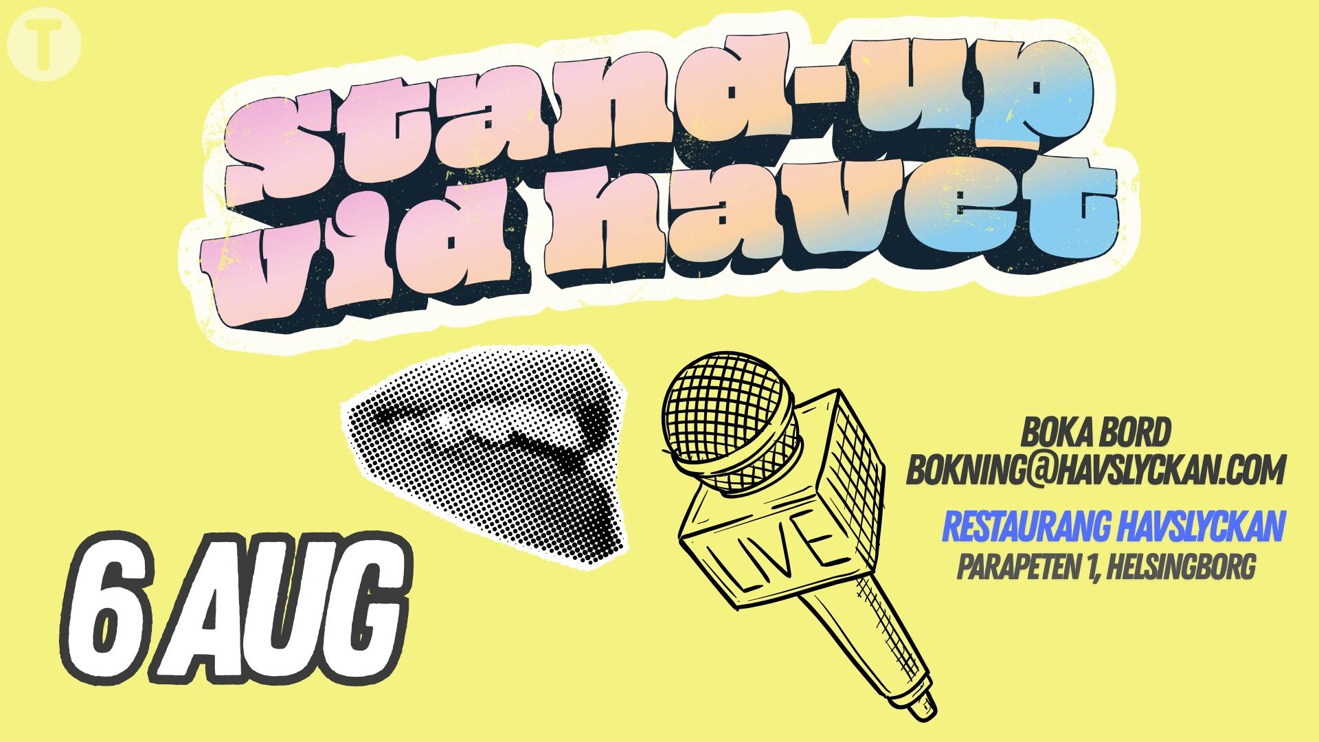 Stand-up vid havet