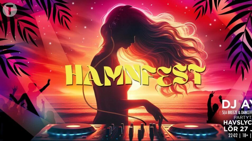 Hamnfesten 27/6 – DJ AYA PÅ HAVSLYCKAN