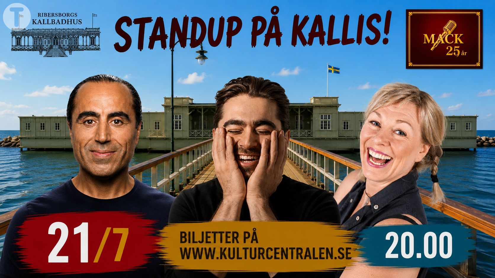 Standup på Kallis med Özz Nûjen
