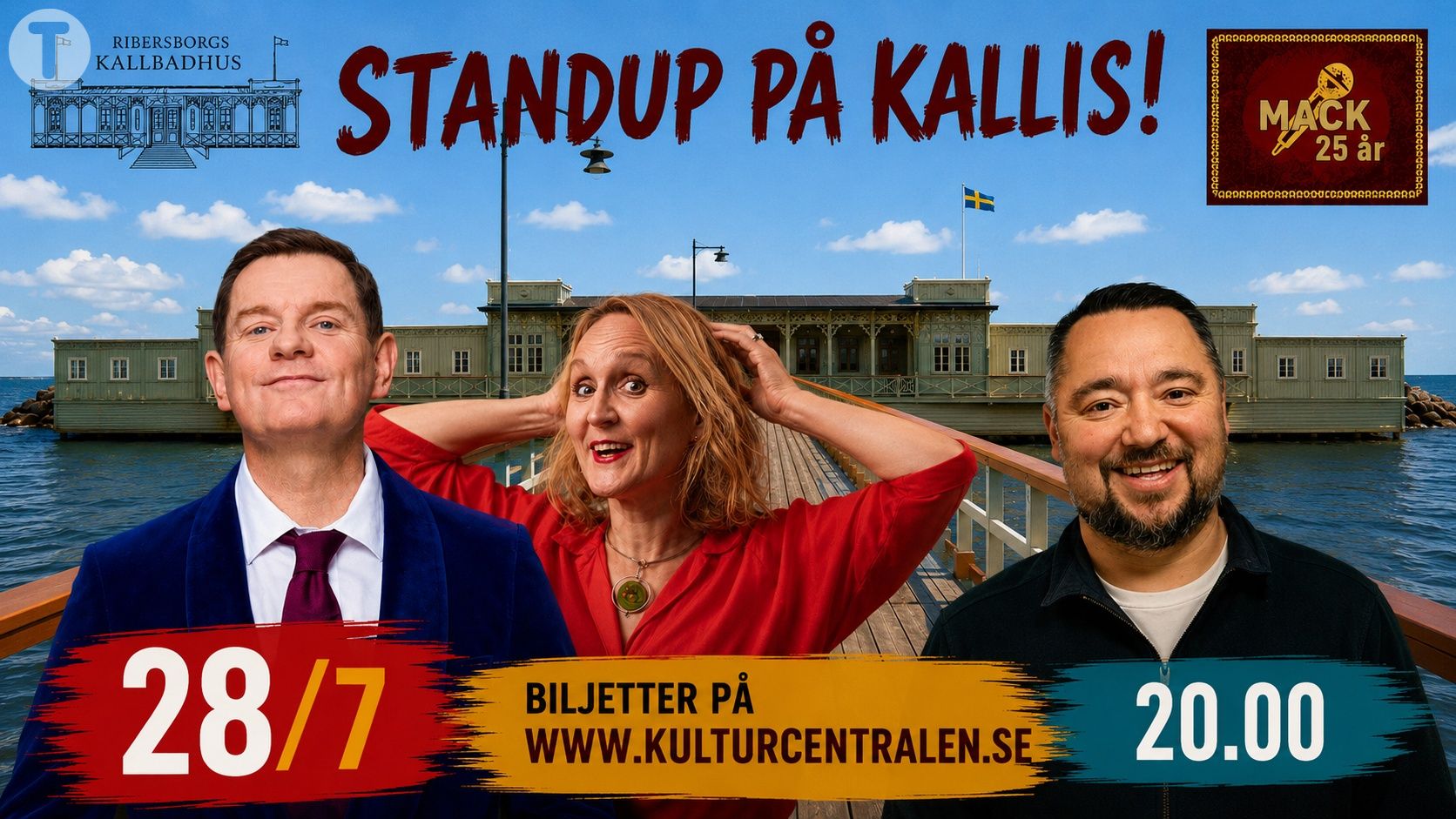 Standup på Kallis med Al Pitcher