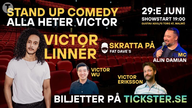Skratta på Fat Dave´s S02E10 - Victor Linnér - Alla heter Victor