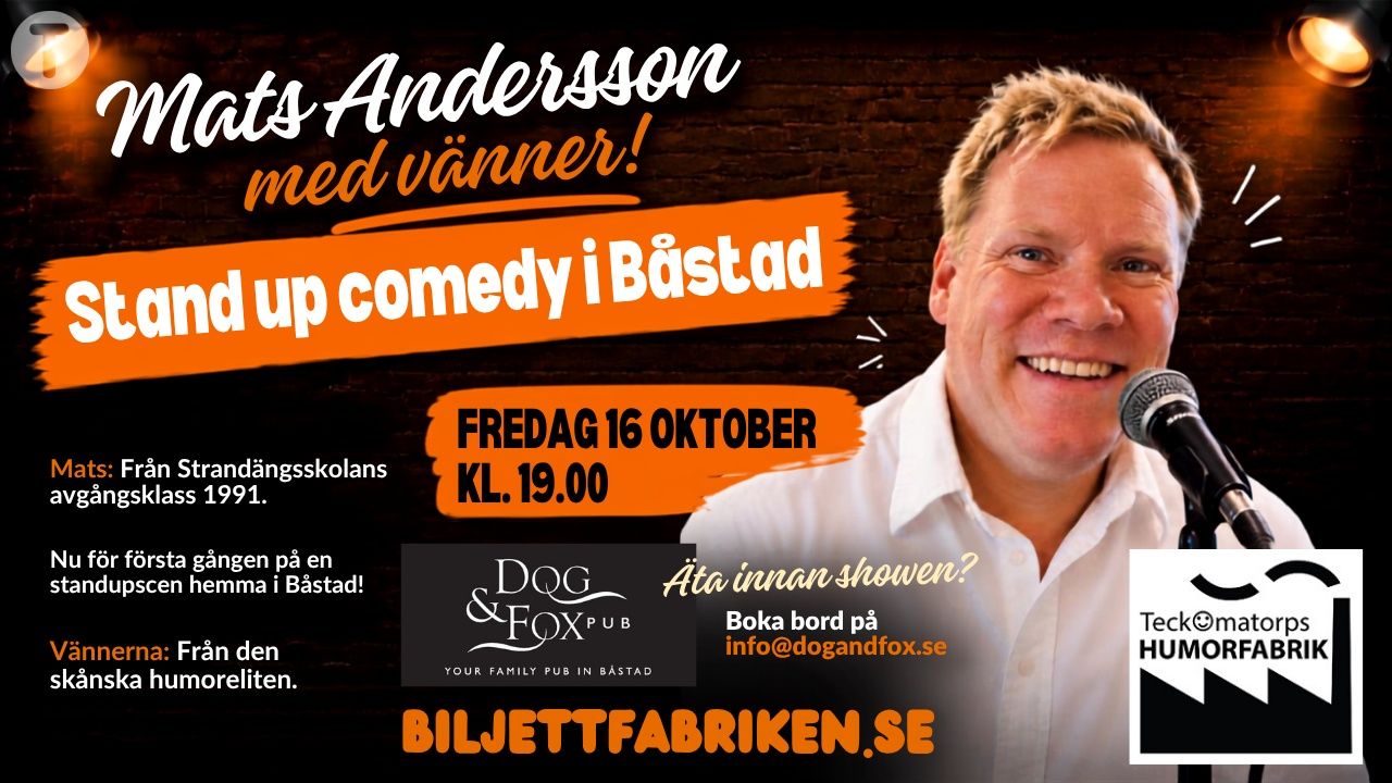 Mats Andersson med vänner!