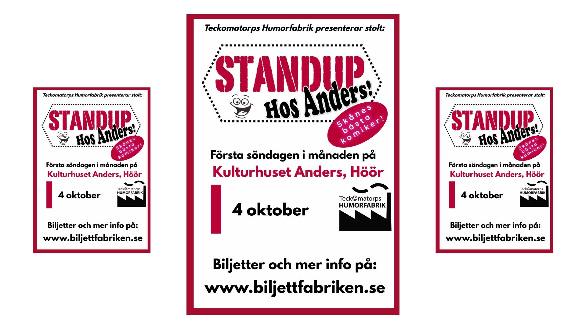 Standup hos Anders! 
