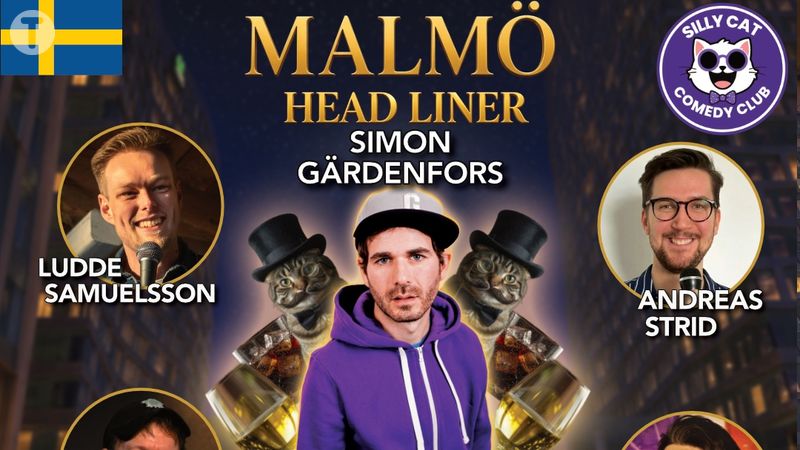 Fredag Standup Show - Simon Gärdenfors Headliner - 18 September