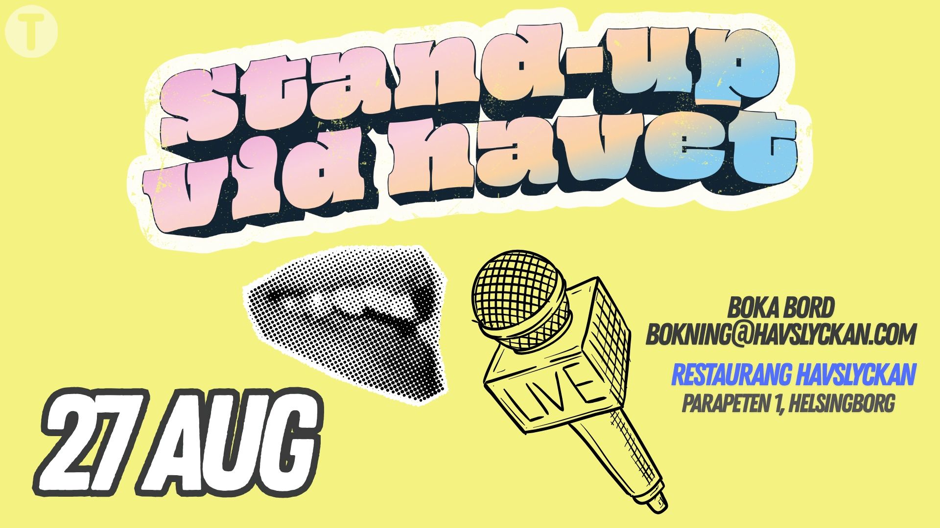Stand-up vid havet