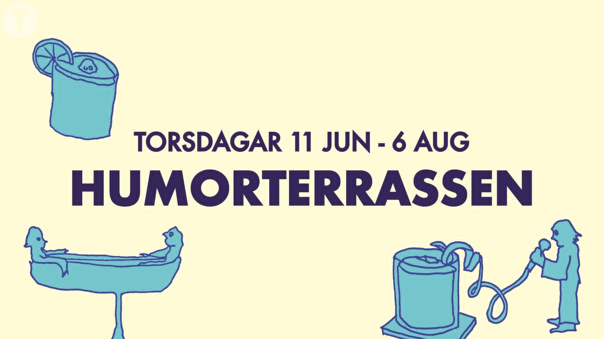 Humorterrassen på Mejeriet
